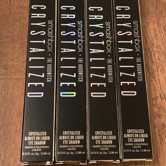 SMASHBOX + THE HOODWITCH Crystalized Always On Liquid Eye Shadow: RICH CRAFT~NEW - Picture 9 of 12